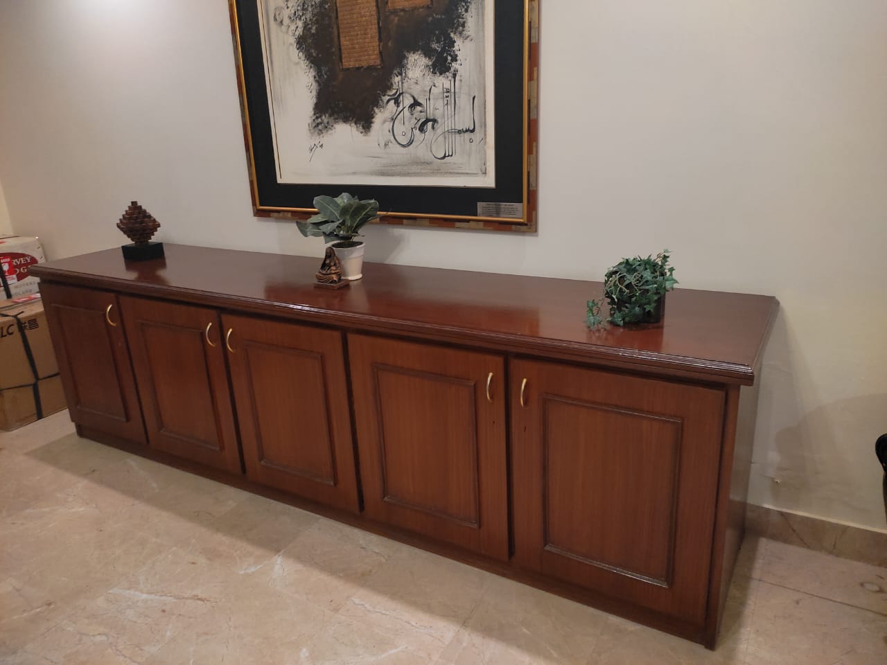 Classy Sheesham Wood Sideboard-SoUnique.PK